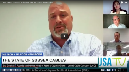 Eric Gutshall of UCC Moderates a Roundtable on the State of Subsea Cables