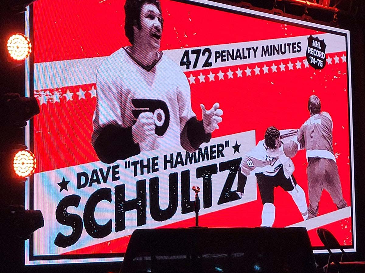 Dave “the Hammer” Schultz the ORIGINAL enforcer